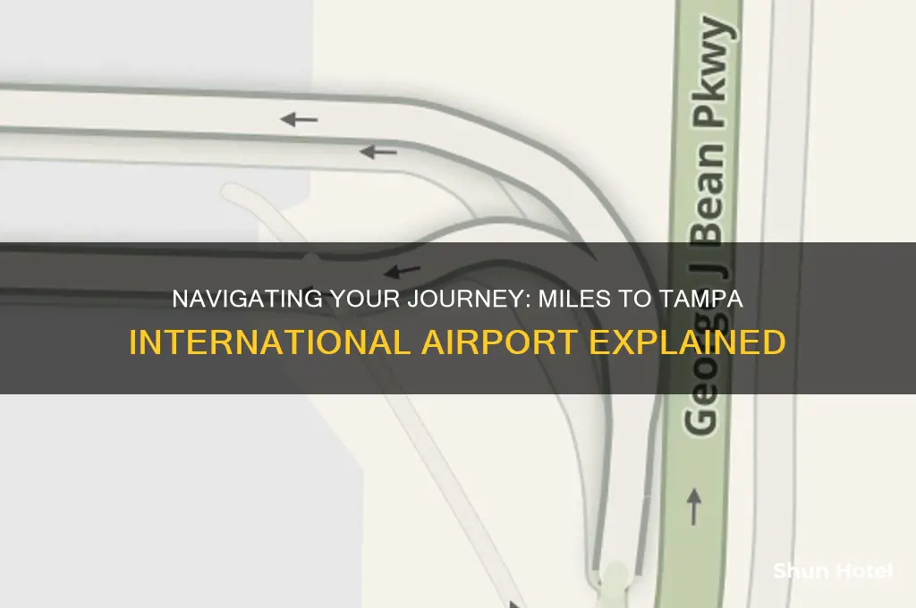 how many miles to tampa international airport