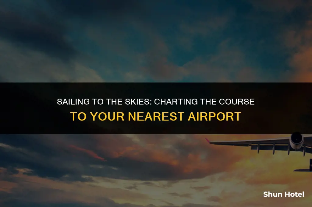 how many nautical miles to the closest airport