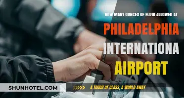 Philadelphia Airport Fluid Limits: Ounces Allowed for Carry-Ons
