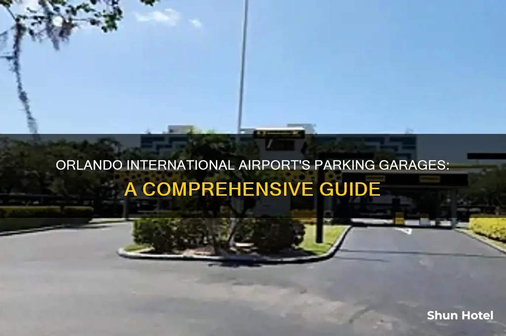 how many parking garages does orlando international airport have