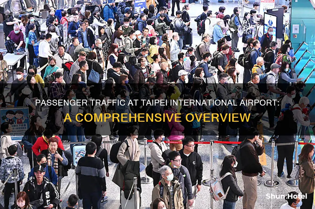 how many passenger goes through taipei international airport