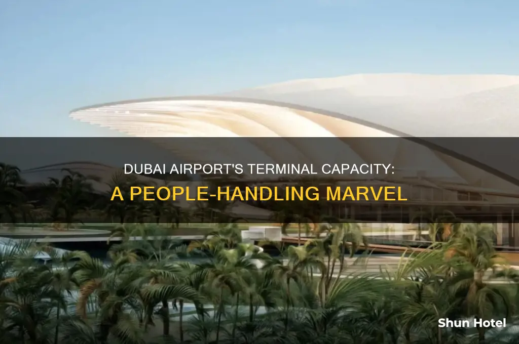 how many people can fit in dubai international airport