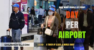 Daily Air Travel Volume: How Many Passengers Fly Per Airport?