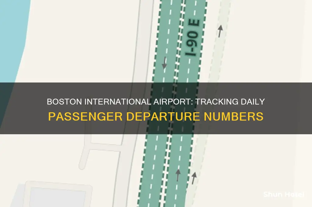 how many people fly out off boston intl airport