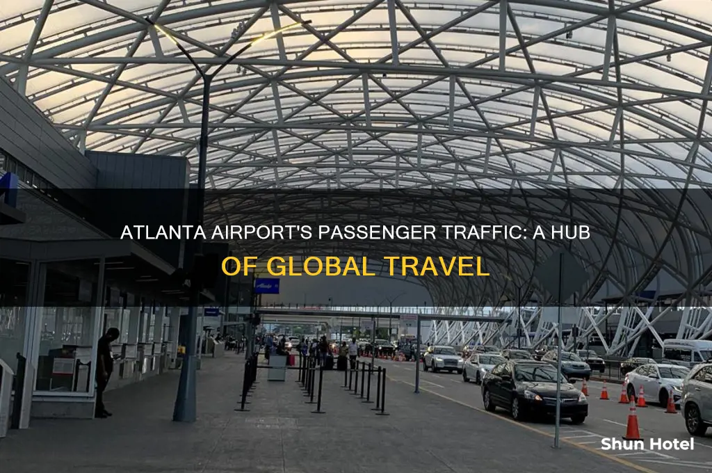 how many people fly through atlanta airport