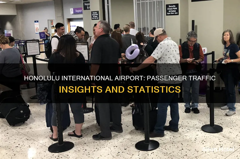 how many people go through honolulu international airport