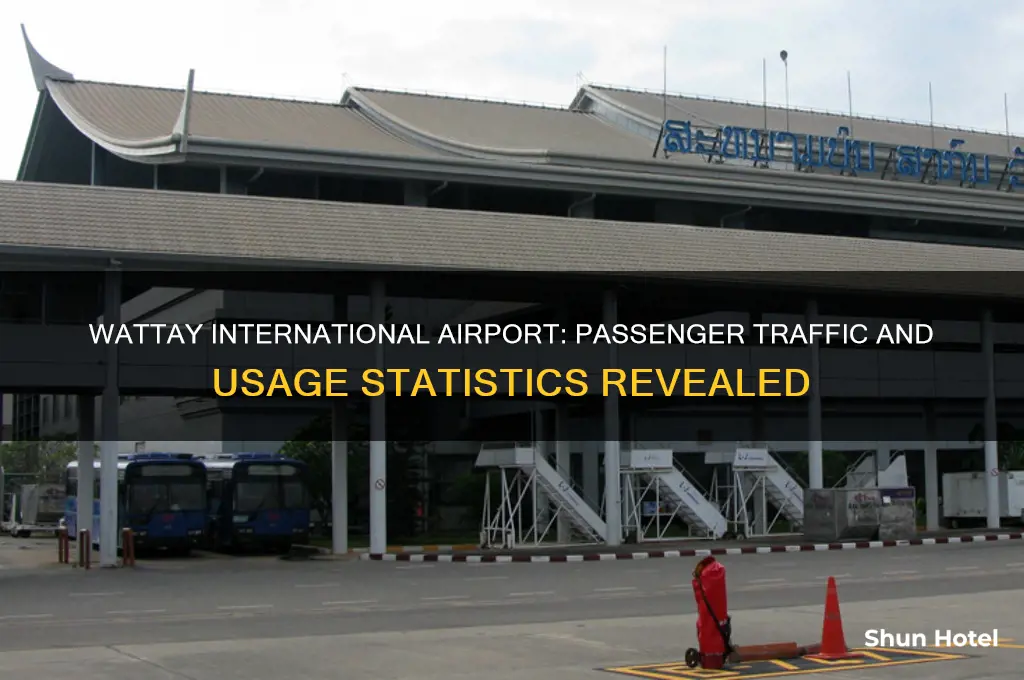 how many people use wattay international airport