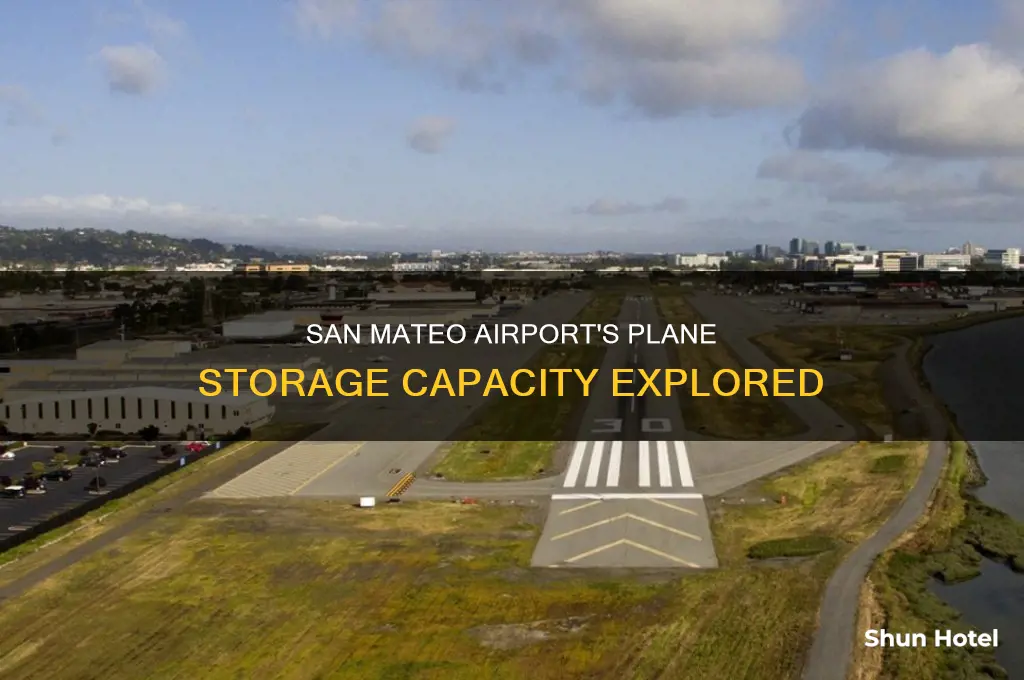 how many planes can the san mateo airport store