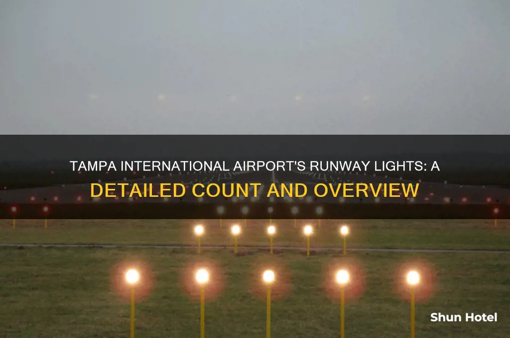 how many runway lights are on tampa international airport
