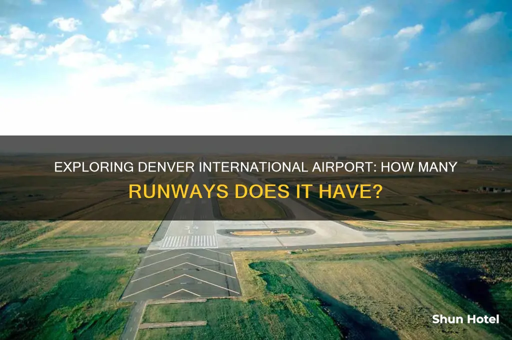 how many runways at denver international airport
