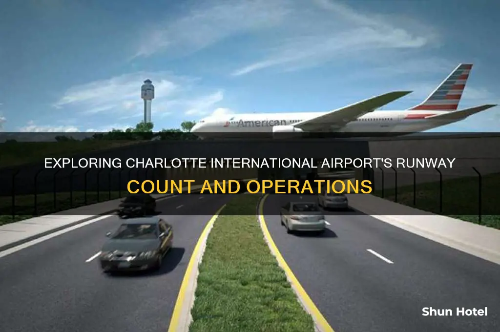 how many runways does charlotte international airport have