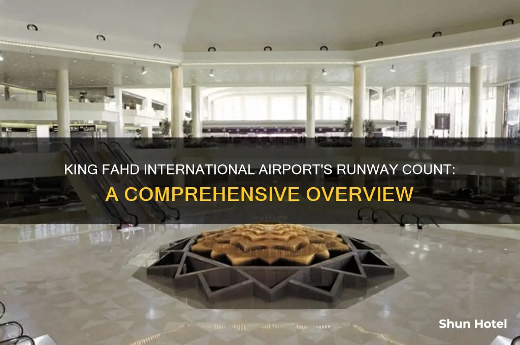 how many runways does king fahd international airport have