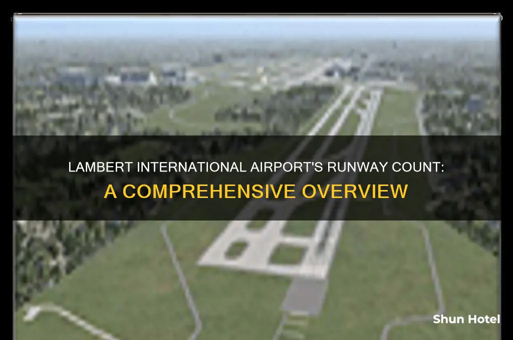 how many runways does lambert international airport have