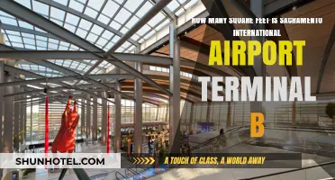 Sacramento International Airport Terminal B: Unveiling Its Square Footage