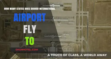 Denver International Airport's Reach: How Many States Does It Serve?