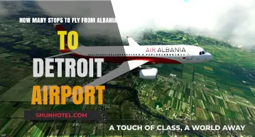 Albania to Detroit: Flight Stops and Travel Routes Explained