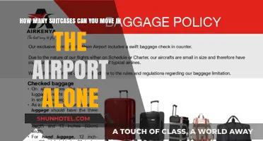 Solo Airport Travel: Managing Your Suitcases