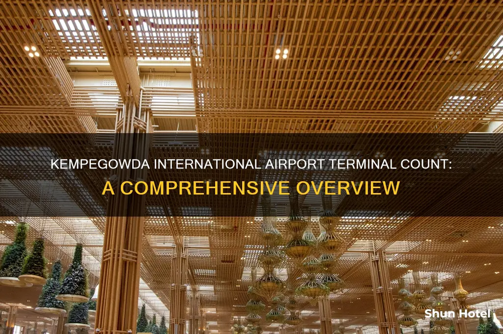 how many terminals are there in kempegowda international airport