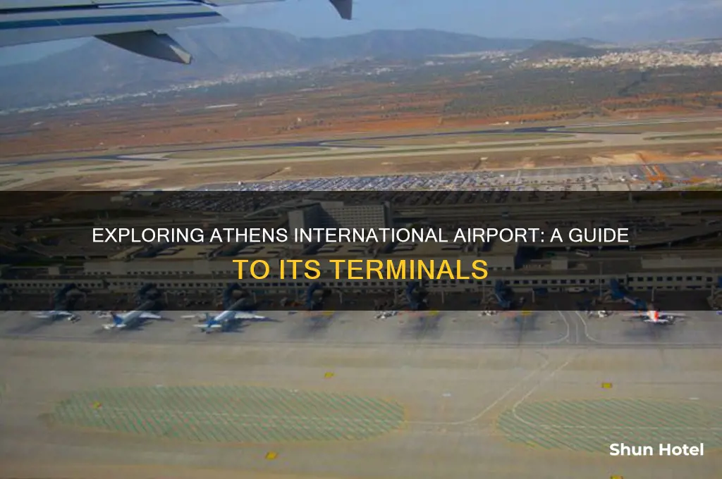 how many terminals at athens international airport