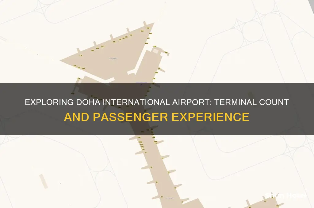how many terminals at doha international airport