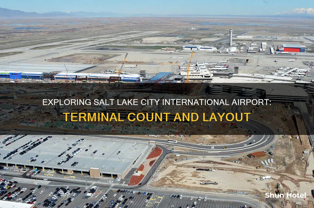 how many terminals does salt lake city international airport have