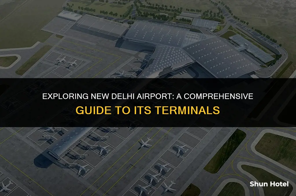 how many terminals in new delhi airport