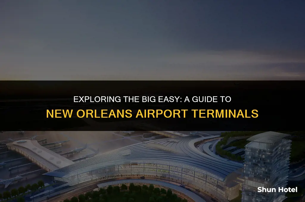 how many terminals in new orleans airport