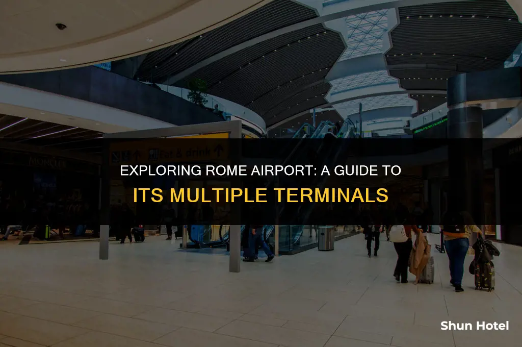 how many terminals in rome airport