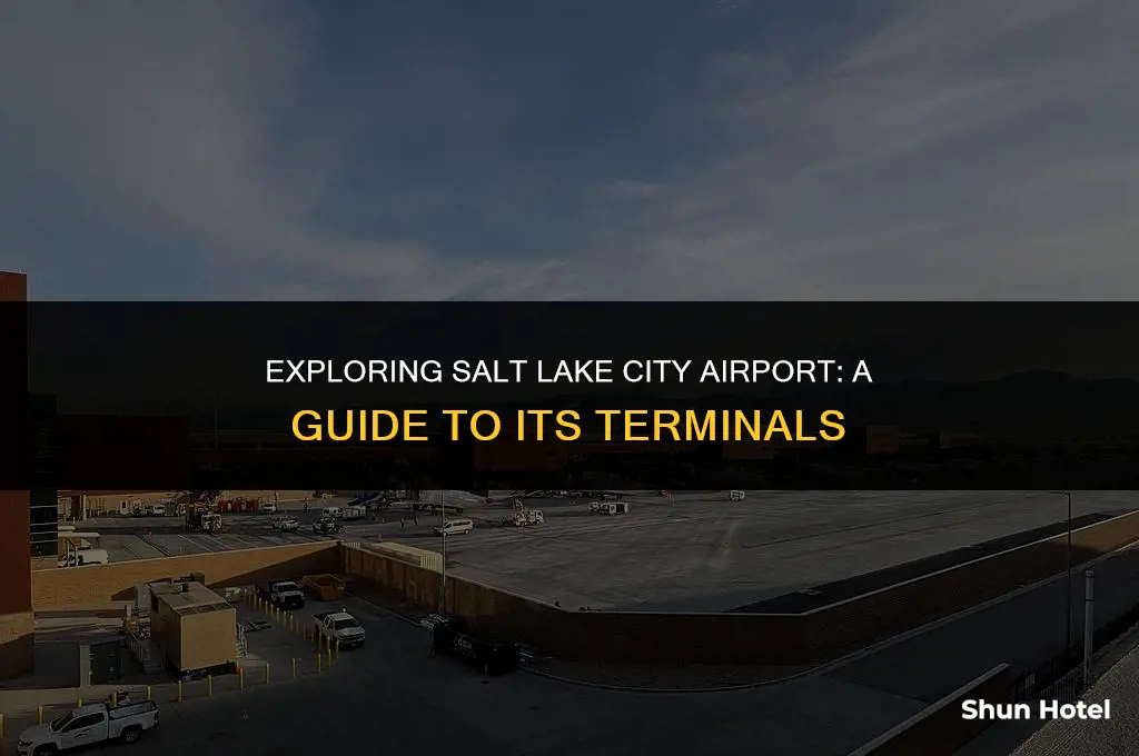 how many terminals in salt lake city airport