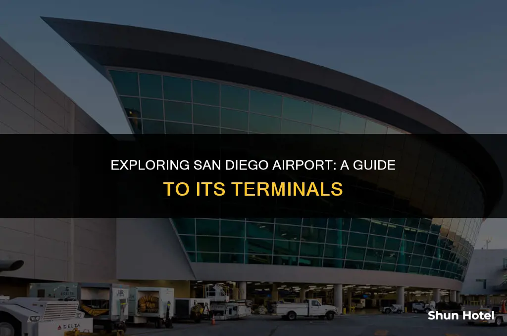 how many terminals in san diego airport
