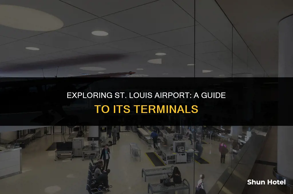 how many terminals in st louis airport