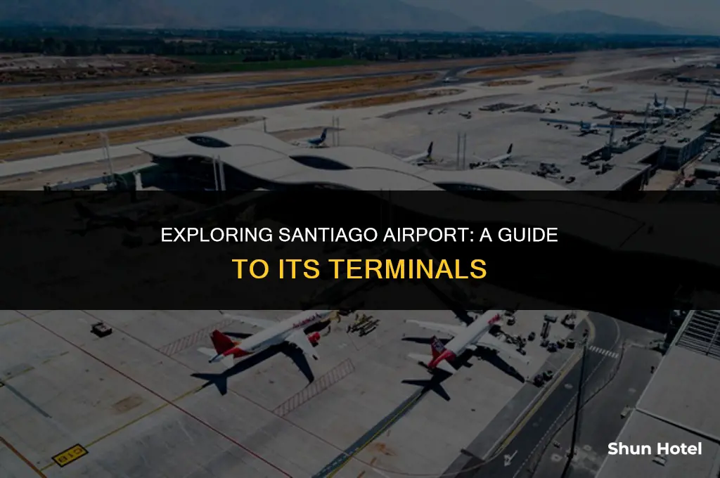 how many terminals in the santiago airport