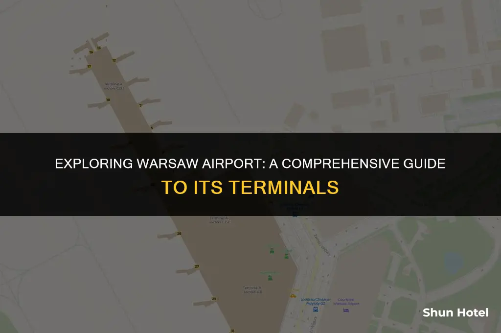 how many terminals in warsaw airport