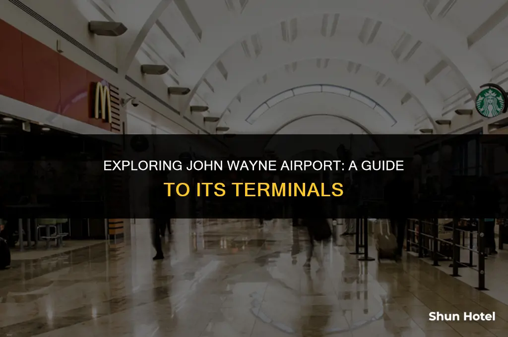 how many terminals is john wayne airport