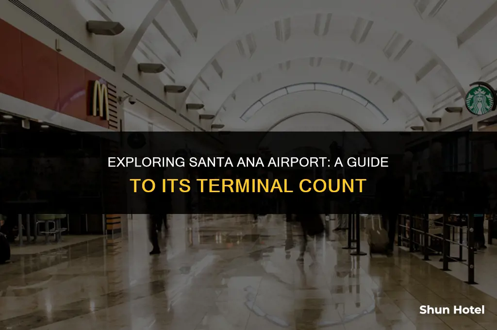 how many terminals is santa ana airport