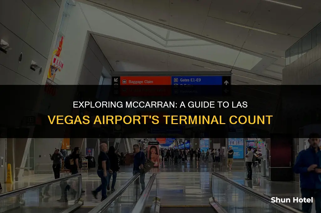 how many terminals las vegas airport
