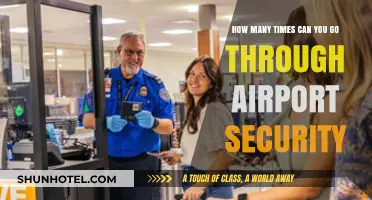 Exploring Airport Security: How Many Times Can You Pass?