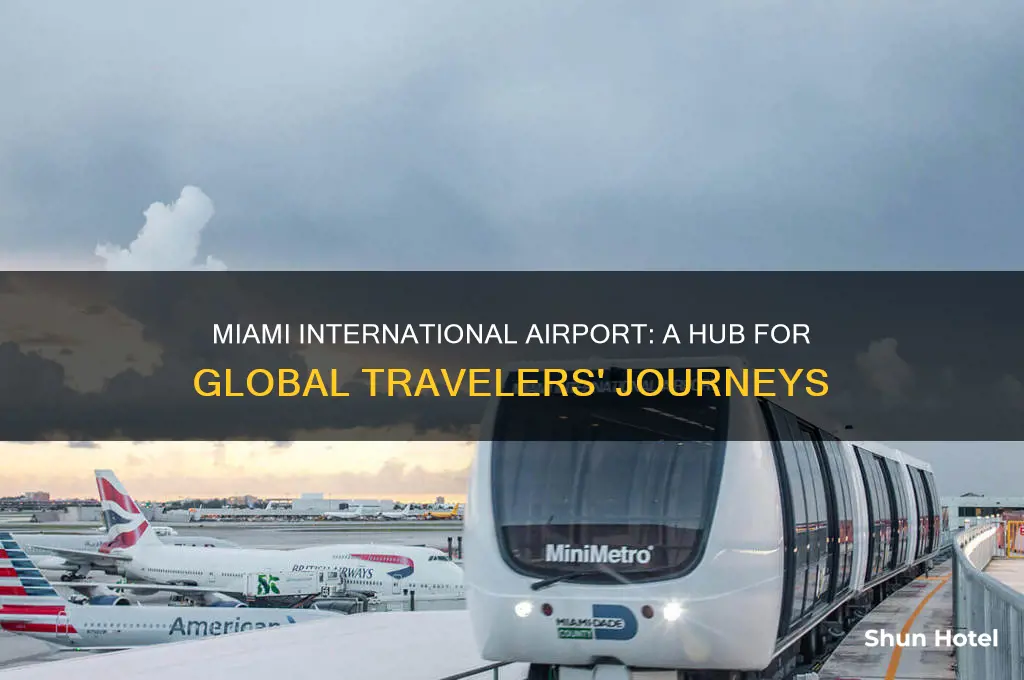 how many traves travel through miami international airport