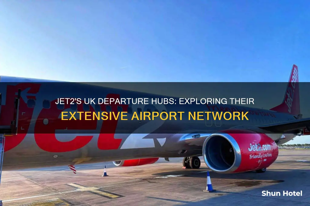 how many uk airports do jet2 fly from