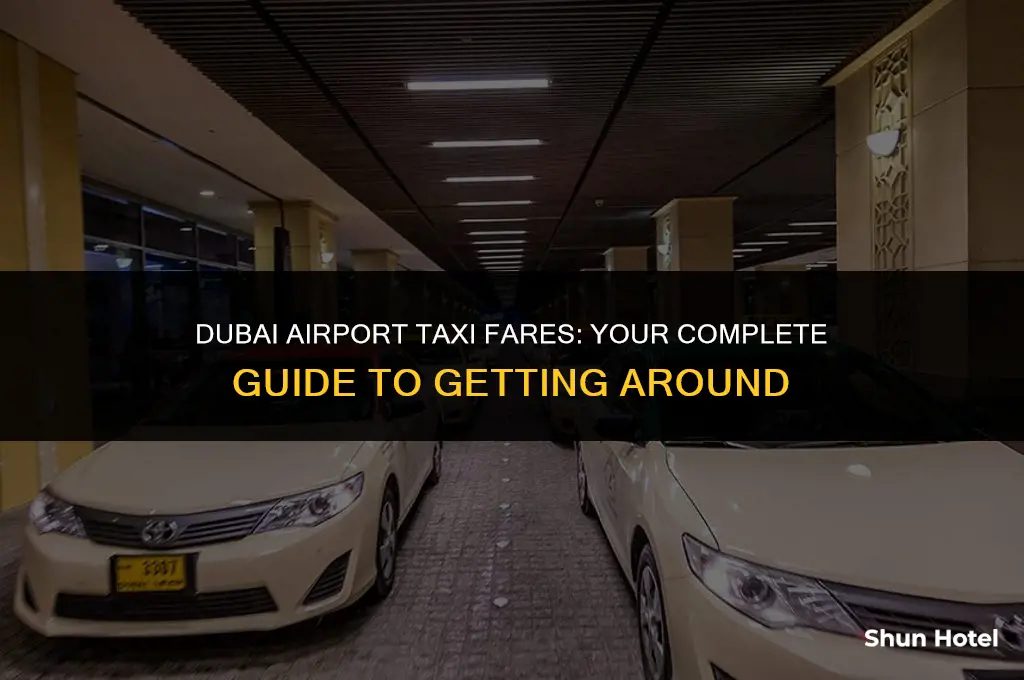 how much are taxis from dubai airport