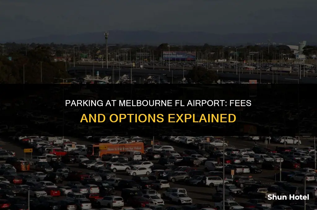 how much are the parking fees at melbourne fl airport