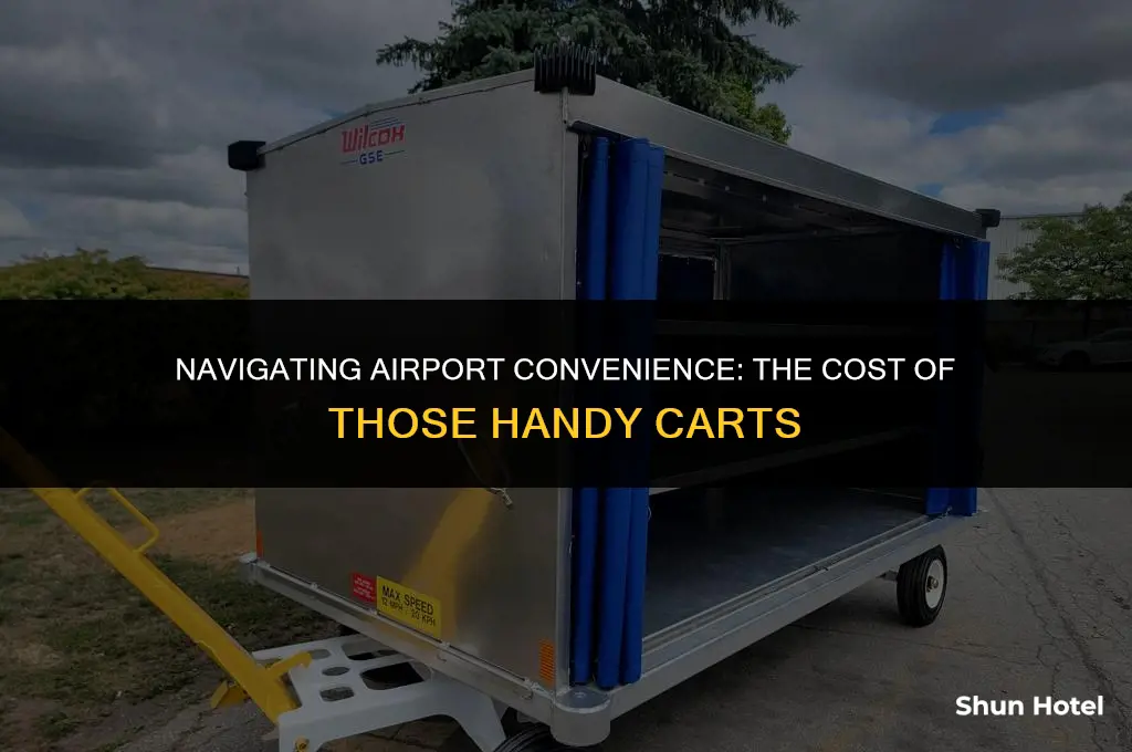 how much are those carts at the airport