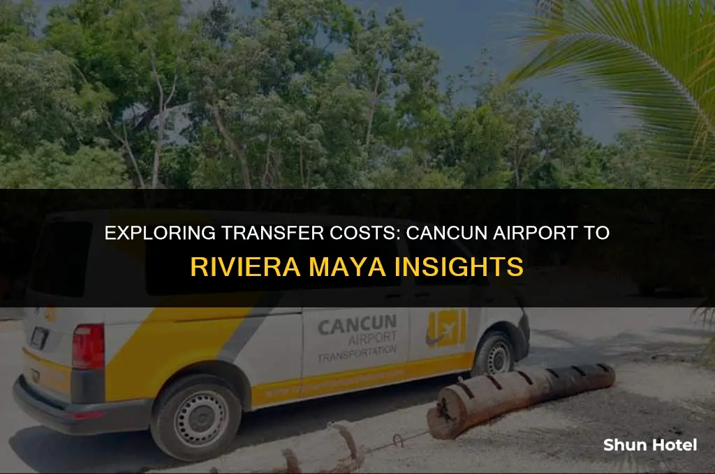how much are transfers from cancun airport to riviera maya