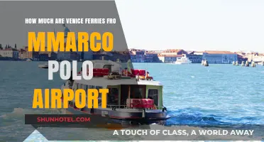 Navigating Venice: Ferry Costs from Marco Polo Airport Explained