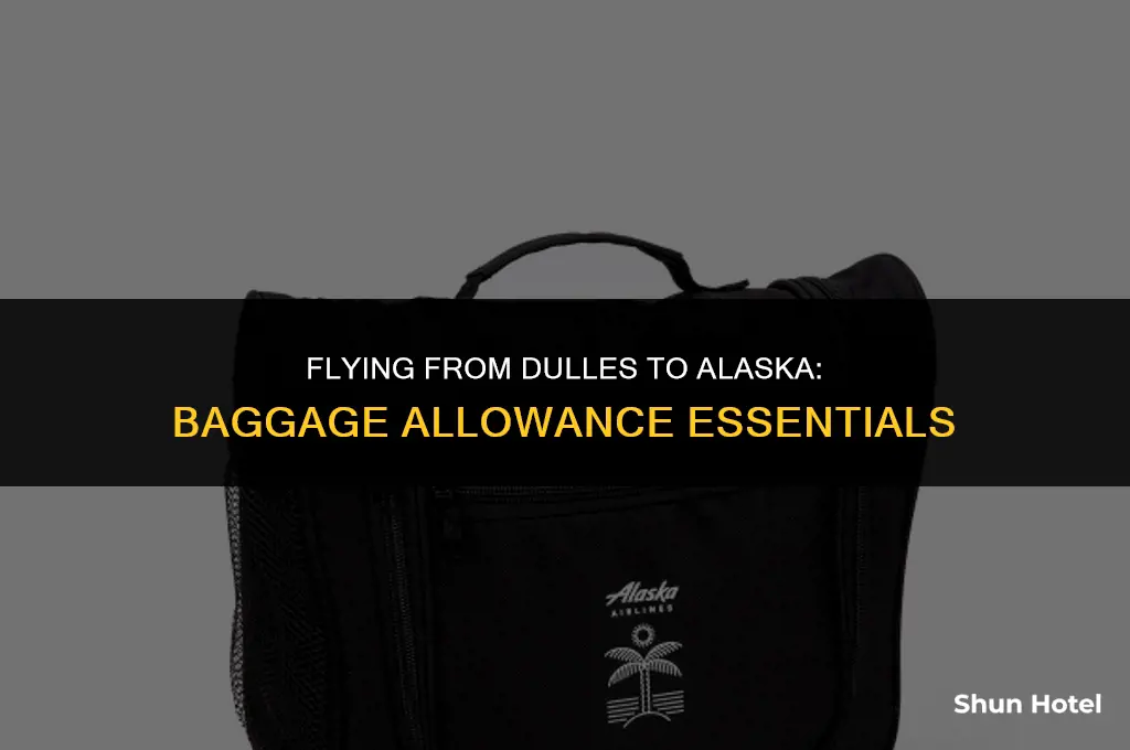 how much baggage allowed on alaska from sea dulles airport