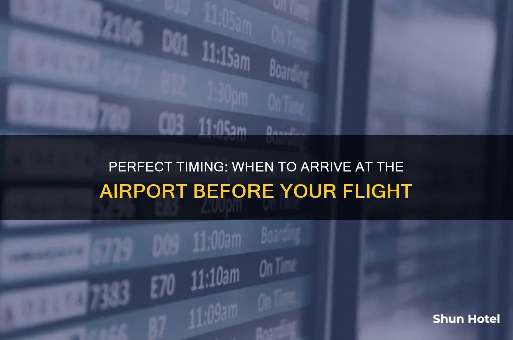 how much before flight to get to airport