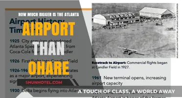 Comparing Giants: Atlanta Airport vs. O'Hare - A Size Showdown