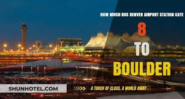 Denver Airport Station Gate 8 to Boulder: Bus Route Guide