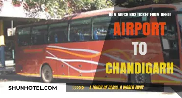 Delhi Airport to Chandigarh: Bus Ticket Prices and Travel Guide