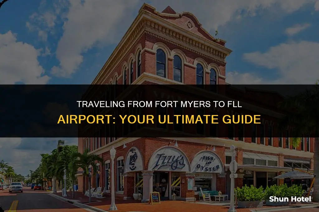 how much cab from fort myers to fll airport